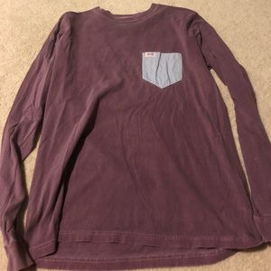 Fraternity collection long sleeve tee